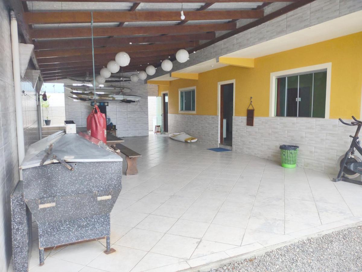Genesis Beach Hostel! Quartos Compartilhados E Privativos Na Pinheira Palhoça Eksteriør billede